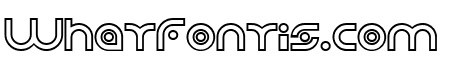 Planetary Orbiter Outline Bold