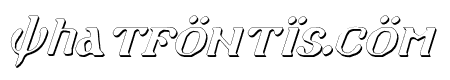 Holy Empire Shadow Italic