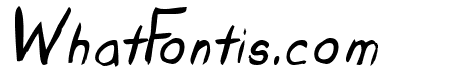 Untidy Italic Skrawl