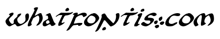 First Order Italic