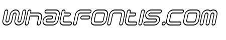 Sci Fied Outline Italic