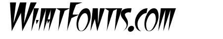 FangsSCapsSSK Italic