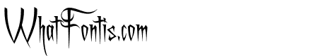 A Charming Font