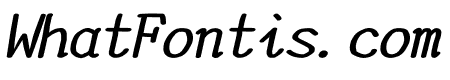 YOzFontE04 Bold Italic
