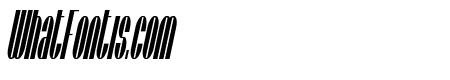 SF Baroquesque Condensed Oblique