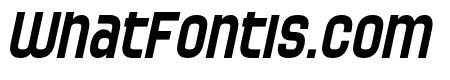 SF Speedwaystar Condensed Oblique