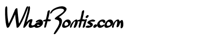 SF Burlington Script Bold