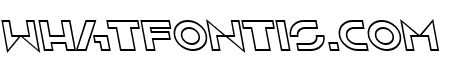 SF Solar Sailer Outline Italic