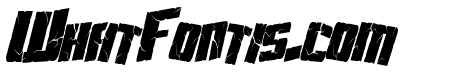 SF Aftershock Debris Condensed Italic
