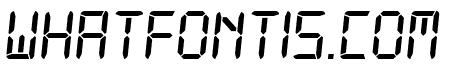 Digital-7 Italic