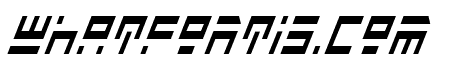 Rocket Type Cond Italic