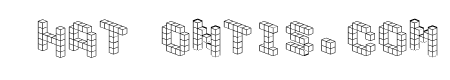 DemonCubicBlockFont