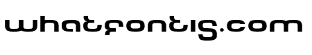 Tech Font Wide