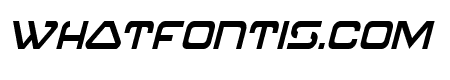 4114 Blaster Condensed Italic
