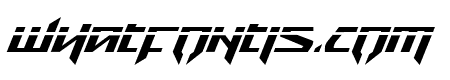 Snubfighter Phaser Italic