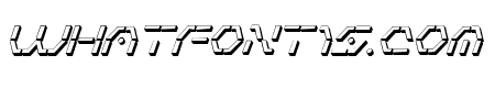 Zeta Sentry 3D Italic