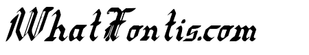 Redcoat Condensed Italic
