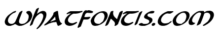 Tristram Bold Italic