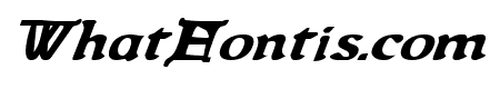 Queen & Country Bold Italic
