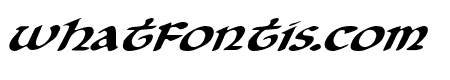 Cry Uncial Italic