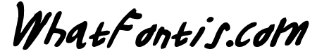 Buttons the Bear Italic