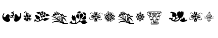 Printers Ornaments One