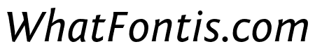 Fontin Sans CR Italic