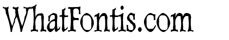 Dweebo Gothic Condensed