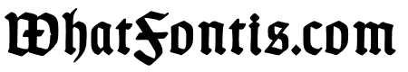 TypographerGotisch C Bold