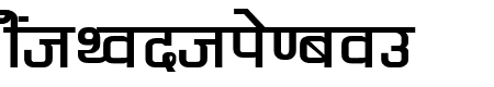 Kruti Dev 060 Wide