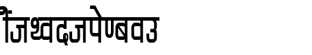 Kruti Dev 060 Condensed