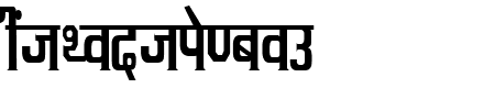 Kruti Dev 090 Condensed