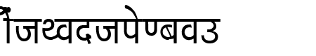 Kruti Dev 040  Thin