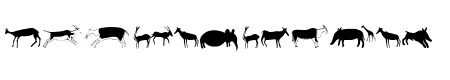 Afrika RockArt F Animals1 Regular