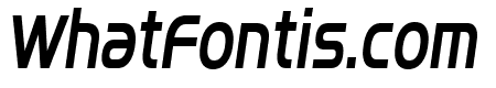 SF Fourche Condensed Italic
