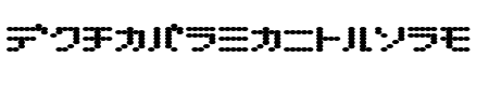 D3 Electronism Katakana