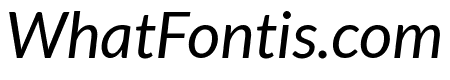 Lato Italic