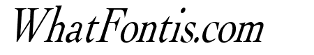 Albatross Italic