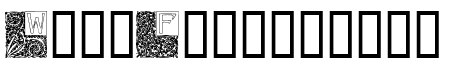 Art Nouveau Initials