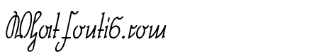 NeueRudelskopf-Italic