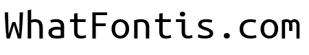 Ubuntu Monospaced