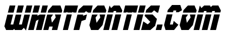 Warrior Nation Laser Italic
