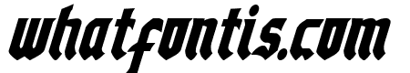 Empire Crown Condensed Italic