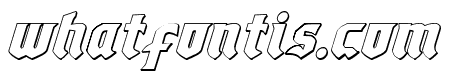 Empire Crown 3D Italic
