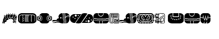 mayan glyphs fill Regular