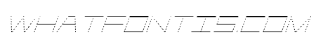 Player 1 Up Gradient Italic