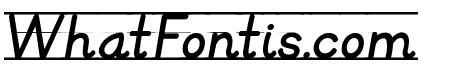 KG Primary Italics Lined