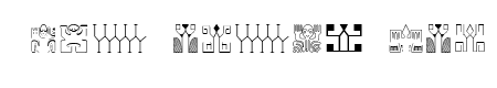 Polynesien Etua font