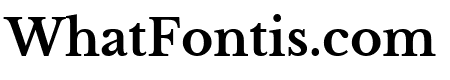 Libre Baskerville Bold
