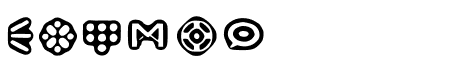 Social Media Icons Bold